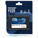 Disco SSD Patriot P220 256GB, 3D NAND, SATA3, 2.5"