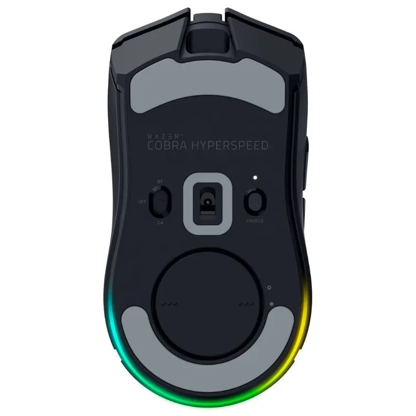 Mouse Inalámbrico Razer Cobra Hyperspeed, Gamer, Negro