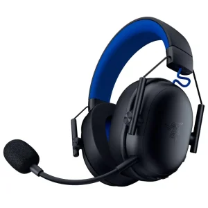 Auriculares Inalámbricos Razer BlackShark V3 X HyperSpeed para PlayStation, PC, Mac, Nintendo Switch y Smartphones, Gamer, Bluetooth, USB, Negro/Azul
