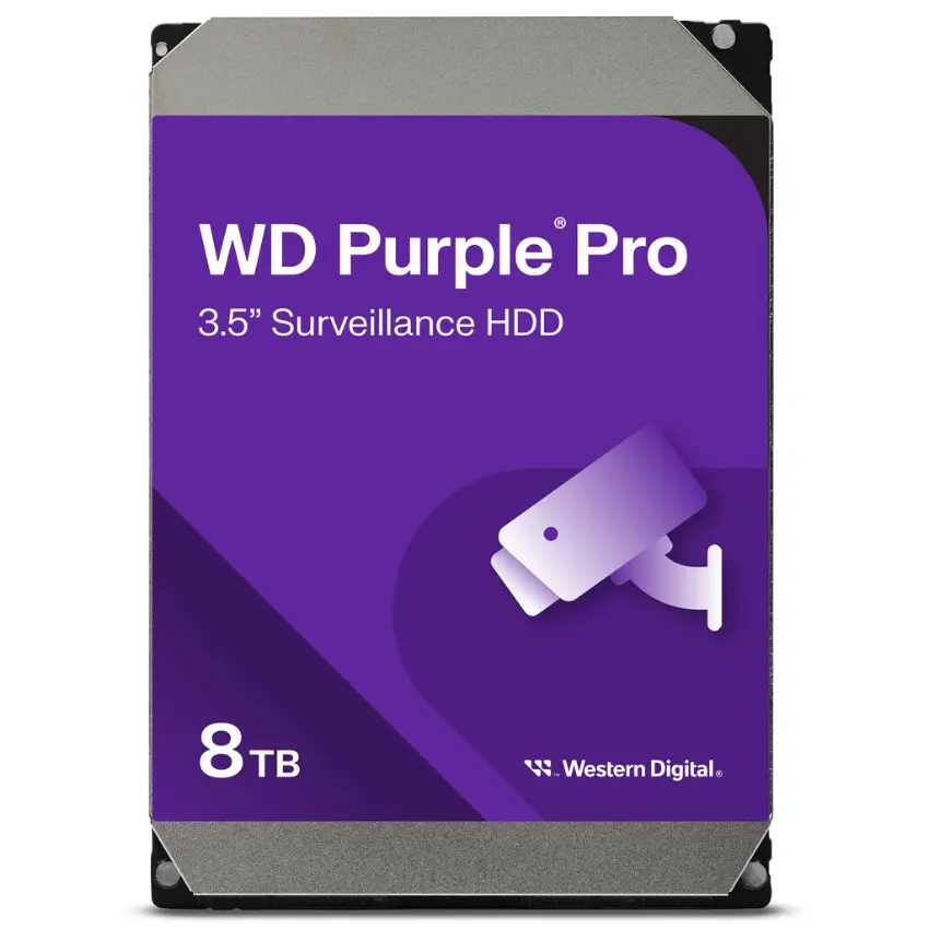 Disco Interno Western Digital Purple Pro 8TB SATA3 7200rpm 256MB Cache 3.5"