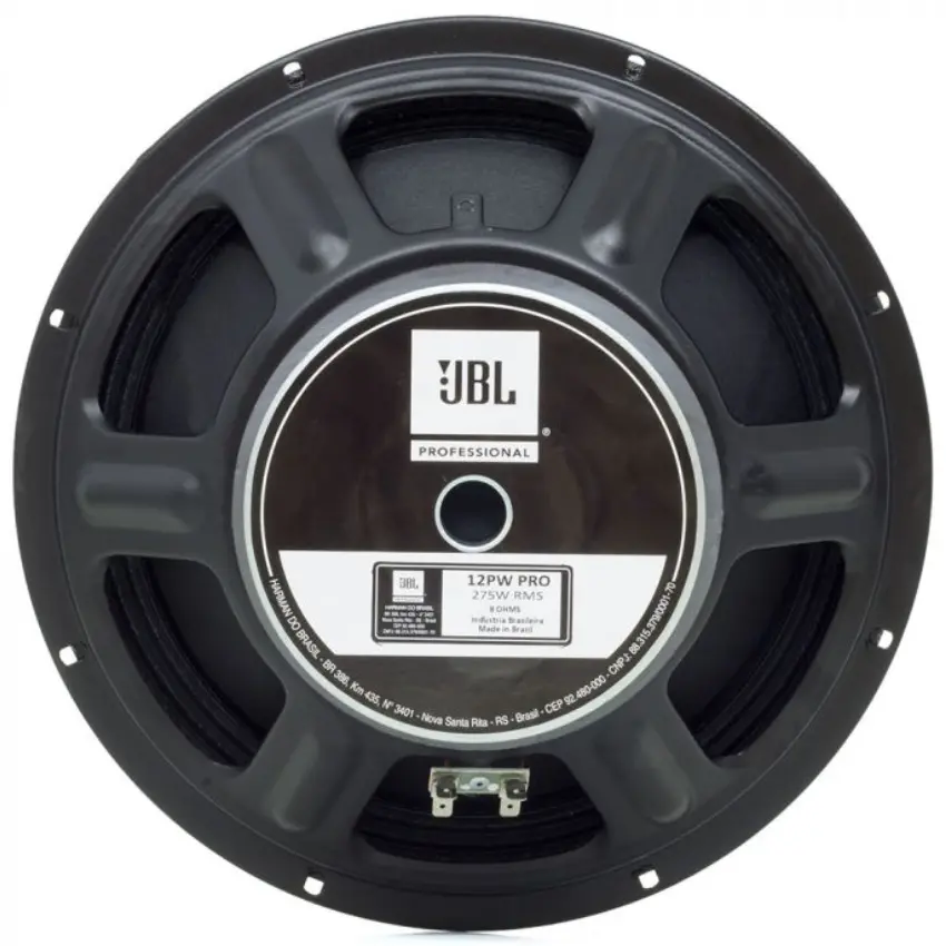 Parlante JBL Selenium 12PW PRO, Woofer de 12", 275 W, 94 dB, 8 ohms