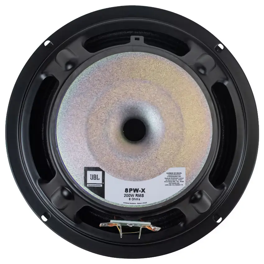Parlante JBL Selenium 8PWX-8R, Woofer de 8", 200 W, 93 dB, 8 ohms