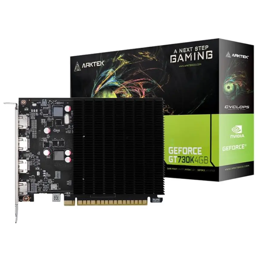 Placa de Video Arktek GeForce GT730K 4GB DDR3