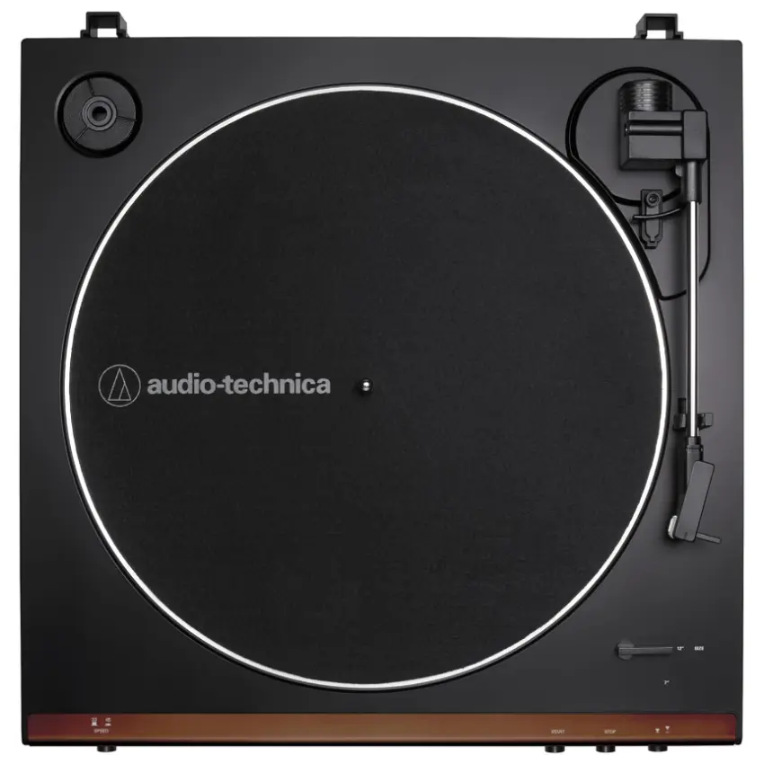 Bandeja Giradiscos Audio-Technica AT-LP60X-BW (Marrón/Negro)