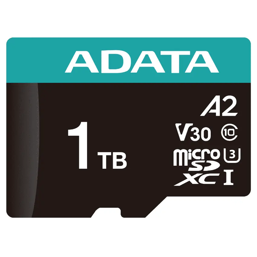 Tarjeta de Memoria ADATA Premier Pro microSDXC/SDHC 1TB, U3, V30, A2, Clase 10, Adaptador