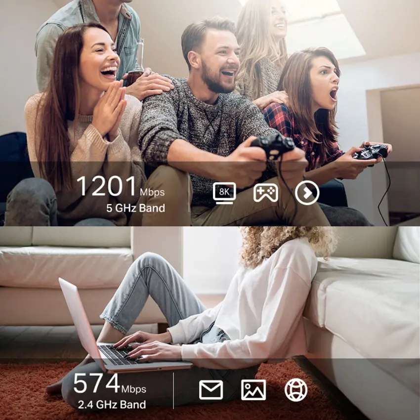 Adaptador USB TP-Link Archer TX20U Plus, AX1800, Doble Banda Adaptador USB TP-Link Archer TX20U Plus, AX1800, Doble Banda