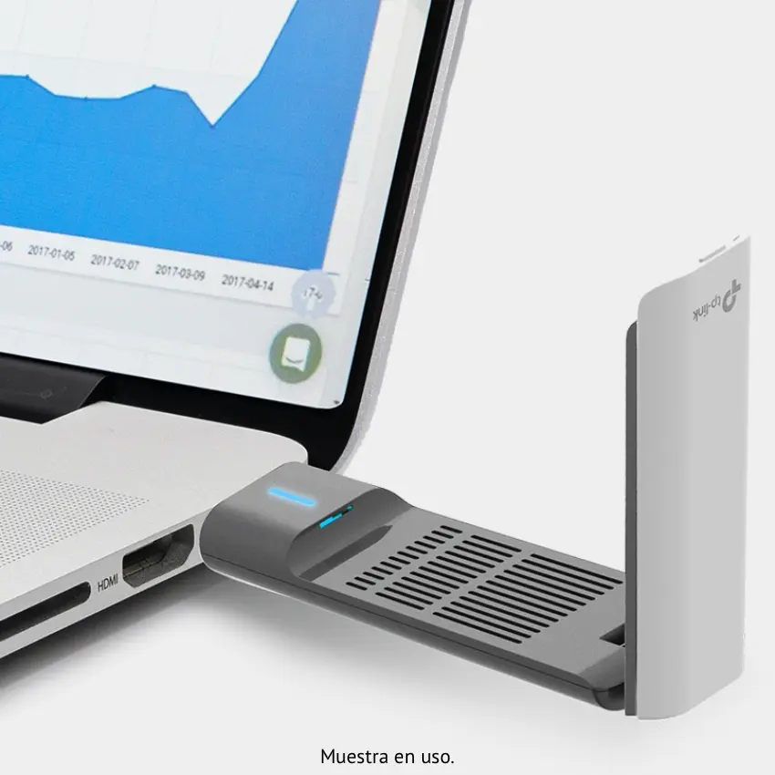 Adaptador USB TP-Link Archer TX20UH, AX1800, Doble Banda Adaptador USB TP-Link Archer TX20UH, AX1800, Doble Banda
