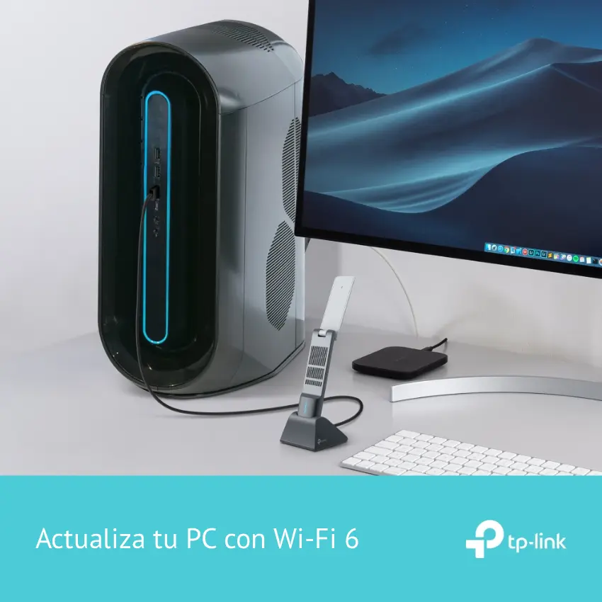 Adaptador USB TP-Link Archer TX50UH, AX3000, Doble Banda Adaptador USB TP-Link Archer TX50UH, AX3000, Doble Banda