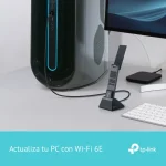 Adaptador USB TP-Link Archer TXE70UH, AX5400, Triple Banda
