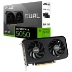 Placa de Video ASUS Dual GeForce RTX 5050 8GB GDDR6 OC Edition