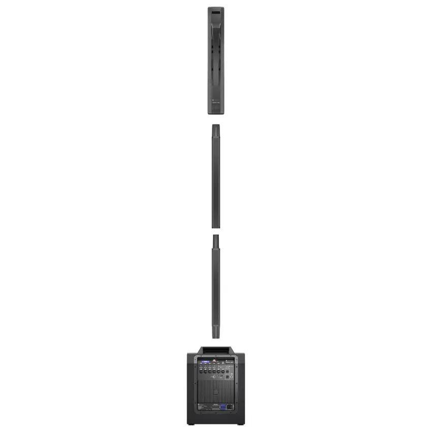 Sistema de Sonido de Columna Electro-Voice EVOLVE 30M, Woofer 10", Potencia 1000W, Todo en uno, Mezclador, Bluetooth y DSP (Negro)