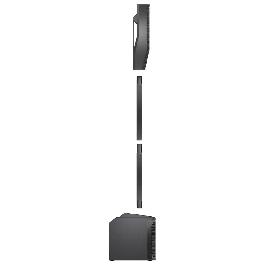 Sistema de Sonido de Columna Electro-Voice EVOLVE 30M, Woofer 10", Potencia 1000W, Todo en uno, Mezclador, Bluetooth y DSP (Negro)