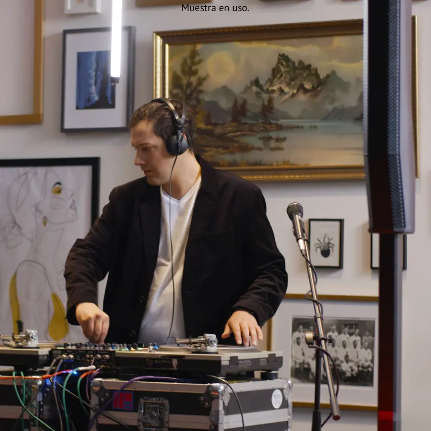 Sistema de Sonido de Columna Electro-Voice EVOLVE 30M, Woofer 10", Potencia 1000W, Todo en uno, Mezclador, Bluetooth y DSP (Negro)