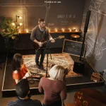 Sistema de Sonido de Columna Electro-Voice EVOLVE 30M, Woofer 10", Potencia 1000W, Todo en uno, Mezclador, Bluetooth y DSP (Negro)