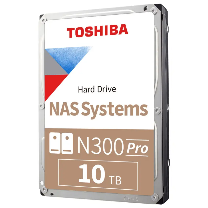 Disco Interno Toshiba N300 Pro 10TB SATA3 7200rpm 512MB Cache 3.5"