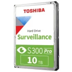 Disco Interno Toshiba S300 Pro 10TB SATA3 7200rpm 512MB Cache 3.5" (CMR)