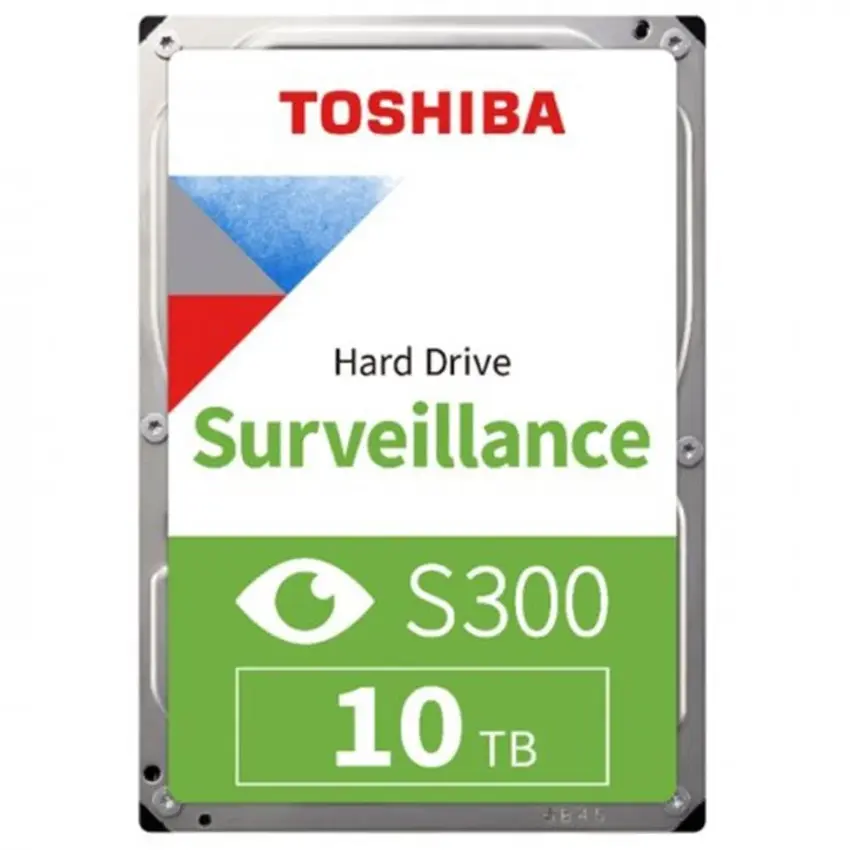 Disco Interno Toshiba S300 Pro 10TB SATA3 7200rpm 512MB Cache 3.5" (CMR)