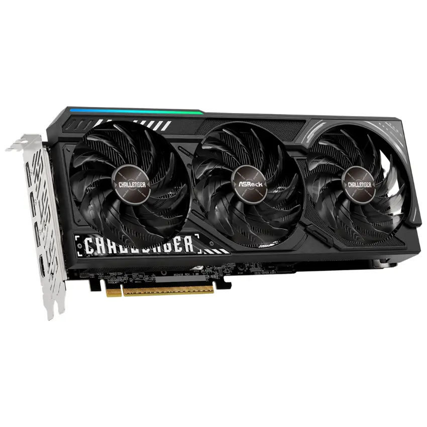 Placa de Video ASRock AMD Radeon RX 9070 XT Challenger 16GB Placa de Video ASRock AMD Radeon RX 9070 XT Challenger 16GB