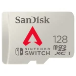 Tarjeta de Memoria microSDXC SanDisk 128GB, UHS-I, U3, V30, Clase 10, Edición Apex Legends