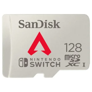 Tarjeta de Memoria microSDXC SanDisk 128GB, UHS-I, U3, V30, Clase 10, Edición Apex Legends