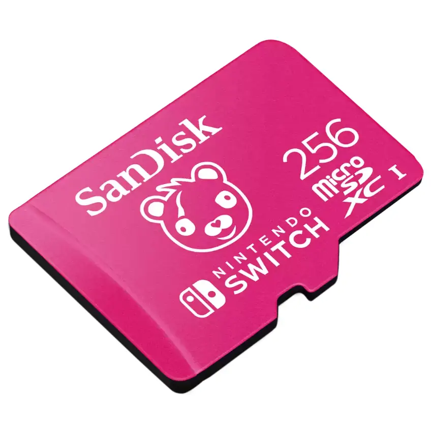 Tarjeta de Memoria microSDXC SanDisk 256GB, UHS-I, U3, V30, Clase 10, Edición Fortnite Tarjeta de Memoria microSDXC SanDisk 256GB, UHS-I, U3, V30, Clase 10, Edición Fortnite