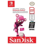 Tarjeta de Memoria microSDXC SanDisk 256GB, UHS-I, U3, V30, Clase 10, Edición Fortnite