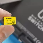 Tarjeta de Memoria microSDXC para Nintendo Switch SanDisk 256GB, UHS-I, U3, V30, Clase 10