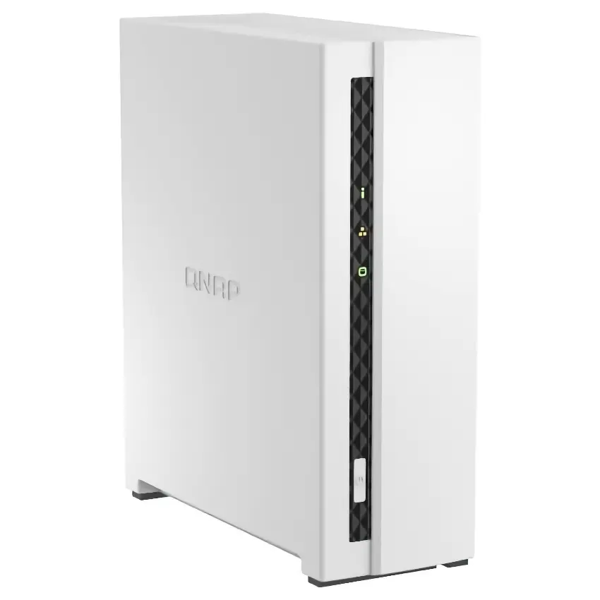 NAS de Escritorio QNAP TS-133-US de 1 Bahía, ARM Cortex-A55 de cuatro núcleos, 2 GB RAM DDR4, Sin disco
