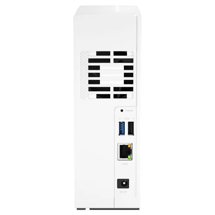 NAS de Escritorio QNAP TS-133-US de 1 Bahía, ARM Cortex-A55 de cuatro núcleos, 2 GB RAM DDR4, Sin disco