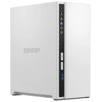 NAS de Escritorio QNAP TS-233-US de 2 Bahías, ARM Cortex-A55 de cuatro núcleos, 2 GB RAM DDR4, Sin discos
