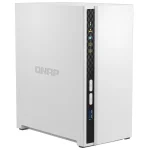NAS de Escritorio QNAP TS-233-US de 2 Bahías, ARM Cortex-A55 de cuatro núcleos, 2 GB RAM DDR4, Sin discos