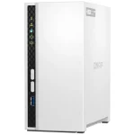 NAS de Escritorio QNAP TS-233-US de 2 Bahías, ARM Cortex-A55 de cuatro núcleos, 2 GB RAM DDR4, Sin discos