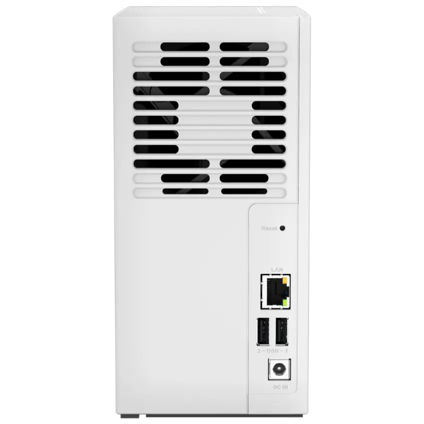 NAS de Escritorio QNAP TS-233-US de 2 Bahías, ARM Cortex-A55 de cuatro núcleos, 2 GB RAM DDR4, Sin discos