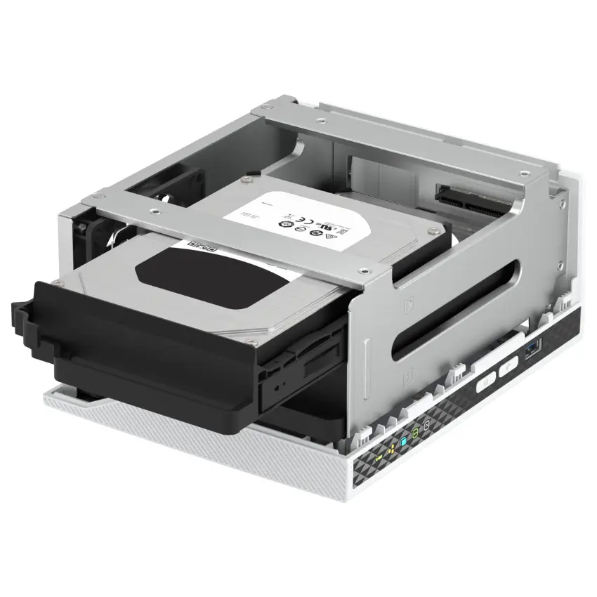 NAS de Escritorio QNAP TS-233-US de 2 Bahías, ARM Cortex-A55 de cuatro núcleos, 2 GB RAM DDR4, Sin discos