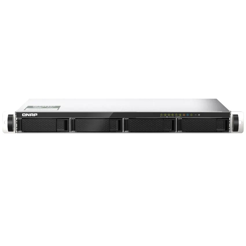 NAS Rackeable QNAP TS-435XeU-4G de 4 Bahías, 2.5GbE y 10GbE, Marvell OCTEON TX2 de cuatro núcleos, 4 GB RAM DDR4, Sin discos