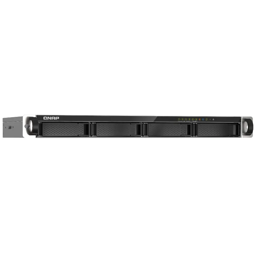 NAS Rackeable QNAP TS-435XeU-4G de 4 Bahías, 2.5GbE y 10GbE, Marvell OCTEON TX2 de cuatro núcleos, 4 GB RAM DDR4, Sin discos