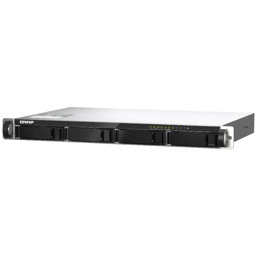 NAS Rackeable QNAP TS-435XeU-4G de 4 Bahías, 2.5GbE y 10GbE, Marvell OCTEON TX2 de cuatro núcleos, 4 GB RAM DDR4, Sin discos