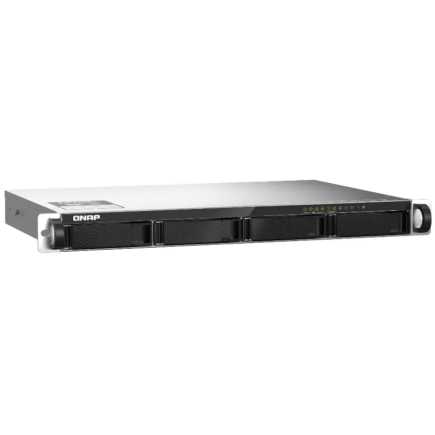 NAS Rackeable QNAP TS-435XeU-4G de 4 Bahías, 2.5GbE y 10GbE, Marvell OCTEON TX2 de cuatro núcleos, 4 GB RAM DDR4, Sin discos