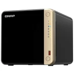NAS de Escritorio QNAP TS-464-8G-US de 4 Bahías, 2.5GbE, Intel Celeron N5095 de cuatro núcleos, 8 GB RAM DDR4, Sin discos