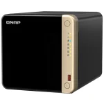 NAS de Escritorio QNAP TS-464-8G-US de 4 Bahías, 2.5GbE, Intel Celeron N5095 de cuatro núcleos, 8 GB RAM DDR4, Sin discos