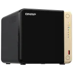 NAS de Escritorio QNAP TS-464-8G-US de 4 Bahías, 2.5GbE, Intel Celeron N5095 de cuatro núcleos, 8 GB RAM DDR4, Sin discos