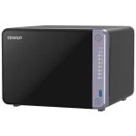 NAS de Escritorio QNAP TS-632X-4G-US de 6 Bahías, 2.5GbE y 10GbE, Annapurna Labs Alpine AL524 de cuatro núcleos, 4 GB RAM DDR4, Sin discos