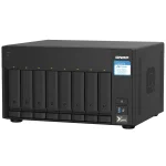 NAS de Escritorio QNAP TS-832PX-4G-US de 8 Bahías, 2.5GbE y 10GbE, Annapurna Labs Alpine AL324 de cuatro núcleos, 4 GB RAM DDR4, Sin discos