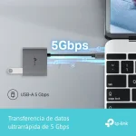 Hub TP-Link UH3020C, Concentrador 3 en 1, USB-C, 1 Puerto USB 3.0, 1 HDMI, Power Delivery de 100W