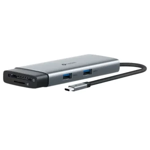 Hub TP-Link UH7020C, Concentrador 7 en 1, USB-C, 3 Puerto USB 3.0, 1 HDMI, Ranuras SD y microSD, Power Delivery de 100W