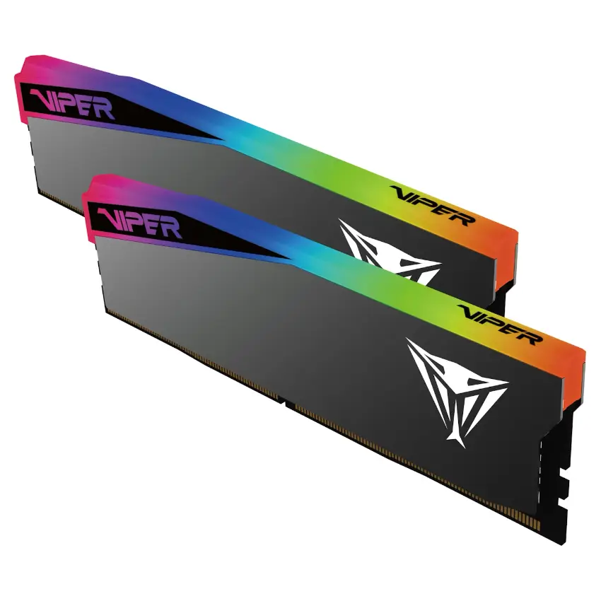 Memoria Patriot Viper Elite 5 Ultra RGB, DDR5, UDIMM, EXPO & XMP, Kit de 2