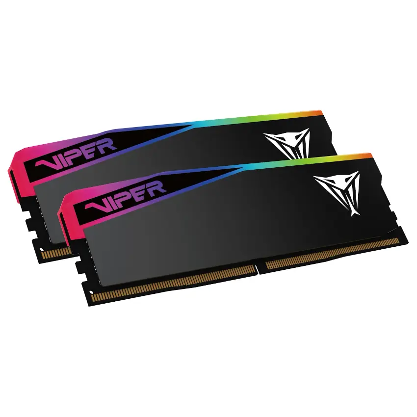 Memoria Patriot Viper Elite 5 Ultra RGB, DDR5, UDIMM, EXPO & XMP, Kit de 2