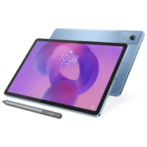 Tablet Lenovo Idea Tab (TB336FU), 11" 2.5K IPS, MediaTek Dimensity 6300 Octa-Core 2.0GHz, 8GB RAM LPDDR4x, 128GB UFS 2.2, Wi-Fi, Android 15, Incluye Funda con Teclado + Lápiz, Polar Blue, Azul Claro
