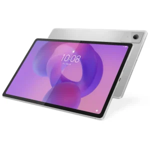 Tablet Lenovo Idea Tab Plus (TB361FU), 12.1" 2.5K IPS, MediaTek Dimensity 6400 Octa-Core 2.0GHz, 8GB RAM LPDDR4x, 256GB UFS 2.2, Wi-Fi, Android 15, Incluye Funda con Teclado + Lápiz, Cloud Grey, Gris Claro