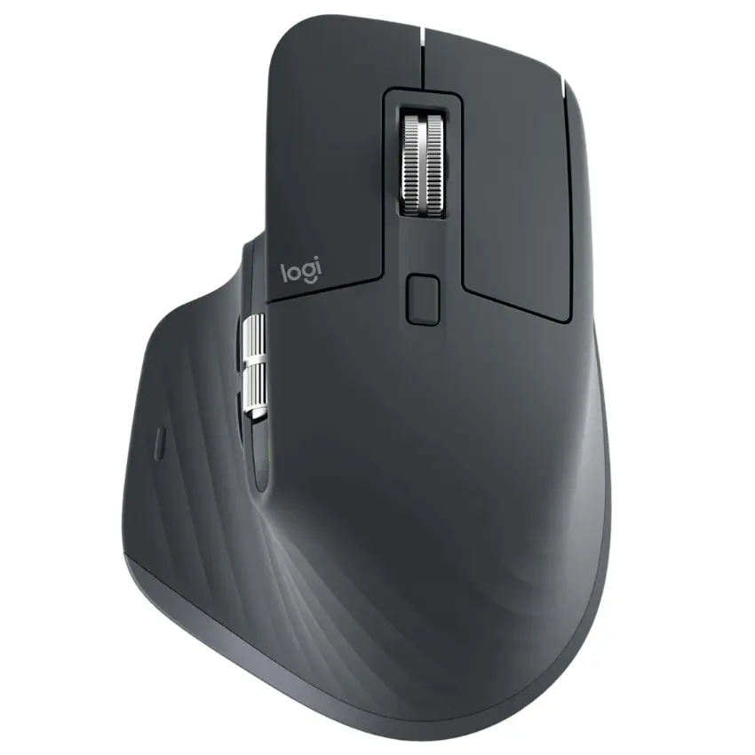 Mouse Inalámbrico Logitech MX Master 3S, Bluetooth, Graphite, Negro